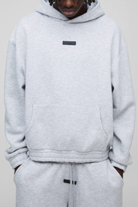 Tenue de sport à capuche en coton pour homme Tenue de sport manches longues anti-rides Tenue de sport unisexe OEM - Product Image 2