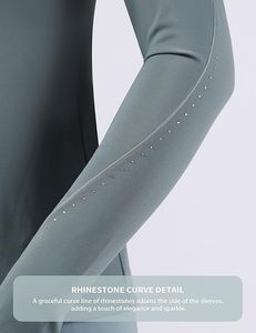 Chaqueta de Equitación para Niñas de Neopreno con Orificios para los Pulgares, Protección UPF50 y Secado Rápido - Product Image 2