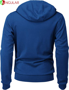 Chaqueta con cremalleras cálidas para hombre y mujer, sudadera con capucha de estilo de moda, logotipo personalizado, bordado - Product Image 3