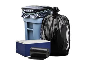 Sacs à ordures en plastique noir de haute qualité à bas prix - Product Image 3