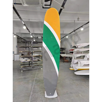 Ventes d'usine Planches de surf en mousse personnalisées pour sports nautiques planche de surf souple eps longue planche de surf avec palmes softboard