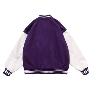 เสื้อแจ็คเก็ตเบสบอลแบบยูนิเซ็กซ์  ลายพิมพ์รักษ์โลก ปรับแต่งได้ตามต้องการ บริการ OEM  โลโก้สั่งทำได้ คุณภาพสูง สไตล์ไฮสตรีท - Product Image 6