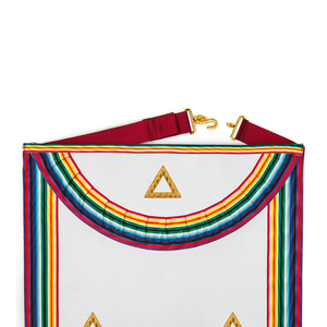 Tablier maçonnique personnalisé en cuir fait à la main Royal Ark Mariner Grand Officier Tablier - Product Image 5