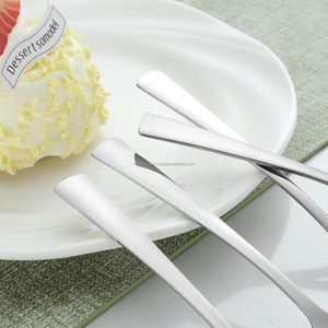 Hot bán tùy chỉnh nhà bếp thìa thép không gỉ cấp thực phẩm nhà bếp nhà hàng trà và món tráng miệng muỗng sản phẩm mới đồ dùng - Product Image 5