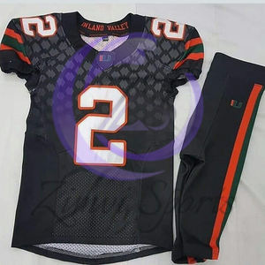 Maillot et pantalon extensible personnalisés sublimés 2025, parfaits pour les écoles, les clubs, les équipes, uniforme de football américain par Zimvi Sports - Product Image 1