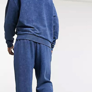 Conjunto Deportivo Informal con Lavado Ácido, Tela Transpirable y Corte Holgado para Actividades al Aire Libre - Product Image 2