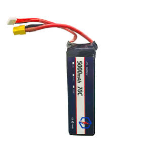 Мощная аккумуляторная батарея для FPV-дрона XINGTO 5000 мАч 75C 6S 22.2В, перезаряжаемая литиевая батарея для дальних гонок - Product Image 3