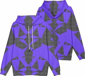 Sweat-shirt à capuche unisexe en coton pour femmes, surdimensionné, personnalisé, avec imprimé court, pour l'automne. - Product Image 5