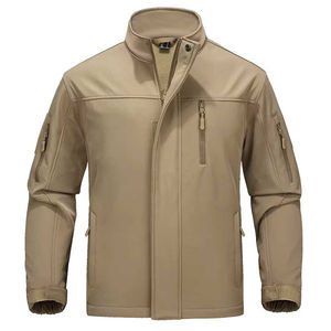 Nueva llegada al por mayor chaquetas Softshell 2024 mejor calidad hombres a prueba de viento hombres chaqueta Softshell - Product Image 1