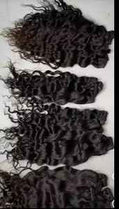 Vente directe d'usine Inde Temple cheveux faisceaux de haute qualité non transformés Remy cheveux wefted vagues naturelles du corps et vagues profondes - Product Image 3