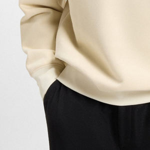 Sudadera con Logotipo Personalizado para Compradores al por Mayor, Diseño de Color Sólido para Hombre, Ropa Casual de Manga Larga a Precio Económico, Servicio OEM - Product Image 3