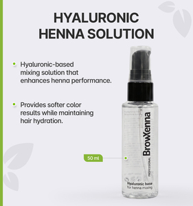 BrowXenna ®   Base de ácido hialurónico para mezclar henna, 50 ml - Product Image 1