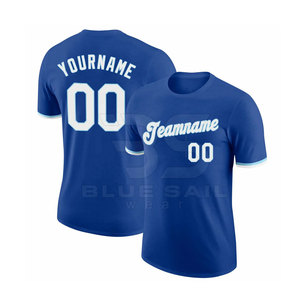 Maillot de baseball chemise personnalisée hommes à manches courtes Baseball Softball porter sur mesure nom de l'équipe maillot de softball - Product Image 3