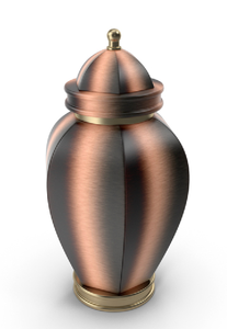 Urne de crémation en aluminium à vis/urne en aluminium de design moderne/urne décorative en laiton massif urne en laiton - Product Image 3