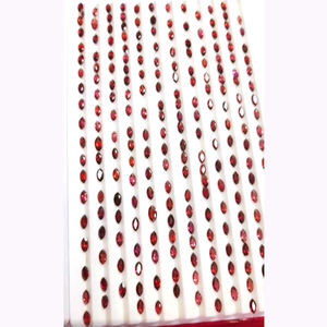 คุณภาพสูง1497ชิ้นโกเมนสีแดงธรรมชาติอัญมณีหลวม8x4 10x5 12x6มม. เพชรเหลี่ยม6มม. $ เรา312ต่อ1150cts สูง iroc - Product Image 5