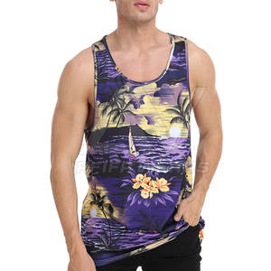 Camiseta Deportiva de Tirantes para Hombre, de Algodón y Fibra de Bambú, Transpirable, Lisa, para Gimnasio, con Servicio Personalizado OEM para Fisicoculturismo, en Oferta - Product Image 3