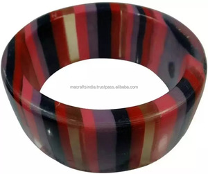 Handmade Fashion for <b>Bracelet</b> High Quality Artificial Mother <b>Pearl</b> Wooden Bamboo Shell Horn Bone Resin Other Fashionable Bangles - Product Image 1