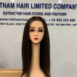 Natura droite densité 200 perruque chaude Extensions de cheveux humains cheveux bruts avec une structure forte cheveux lisses et soyeux - Product Image 3