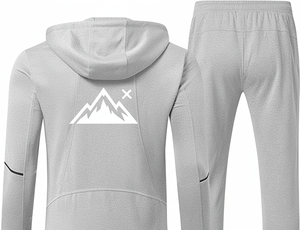 Survêtement d'hiver à capuche pour homme avec étiquette personnalisée |   Vêtements de sport en molleton 100% coton de haute qualité |   Streetwear élégant et uni - Product Image 4