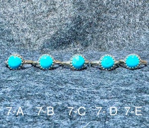 แหวนเทอร์ควอยซ์10มม. แหวนคิงแมนอัญมณีสีฟ้า925เครื่องประดับเงินสเตอร์ลิงทำด้วยมือแหวนชั้นดีของขวัญวันเกิดสำหรับผู้หญิงและเพื่อน - Product Image 5