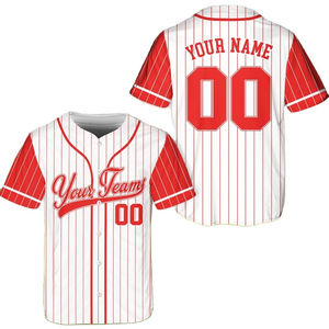 Camiseta de Béisbol Personalizada para Equipos, Duradera, Ligera, Transpirable, Absorbente de Humedad, Antibacteriana, Talla Grande para Hombres, Equipos Deportivos - Product Image 1