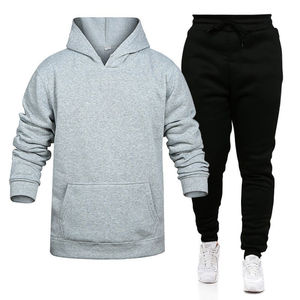 Survêtements pour hommes Ensemble de jogging personnalisé Marque privée Ensemble de jogging vierge Sweats à capuche et sweat-shirts pour hommes respirant - Product Image 3