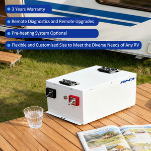 350Ah 4,5kWh 12,8V LiFePO4 Deep Cycle Accu voor Camper/Caravan, Volledig tijdig kamperen, Vier seizoenen boondocking, IP65, 2000 cycli - Product Image 4