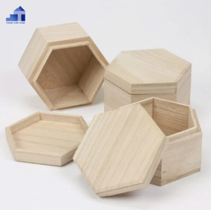 Best Seller Wooden <b>Square</b> Jewelry Box with Engraved Logo Custom Gift Set for Preventing Tangling <b>Scratches</b> Made in Vietnam - Product Image 2