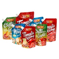 Dq Pack Hits Ahoy Eetwaren Stand Up Pouch Met Paddestoel Uitloop Juicy Fruit Babyvoeding Zakje Doypack