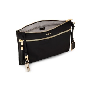 Borsa a Tracolla Tumi Patna Nera/Oro con Fodera in Poliestere Resistente - Product Image 5