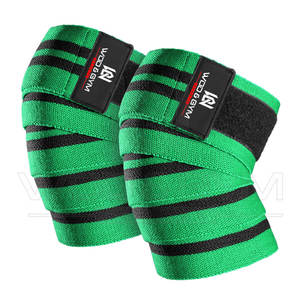 Enveloppes de genou professionnelles Heavy Duty Fitness Genou Wraps Haltérophilie Powerlifting Compression Genou Support Wrap Produits Offre Spéciale - Product Image 3