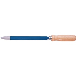 Triangular Hollow Scraper with 200 mm Blade 16 mm <b>Triangle</b> Form C <b>Wooden</b> Handle by Rennsteig - Product Image 1
