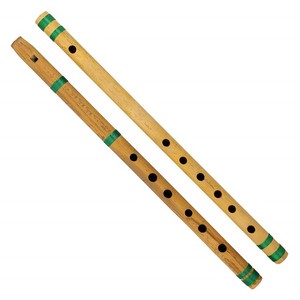 Truyền Thống Ấn Độ Bằng Gỗ Tre Sáo Nhạc Cụ Bansuri 15 Inch Cầu Nguyện Bansuri Sáo Cặp Woodwind Cụ - Product Image 1