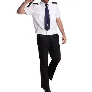 Nouvelle conception d'uniforme de sécurité pour hommes nouveauté uniforme de sécurité léger uniforme de sécurité