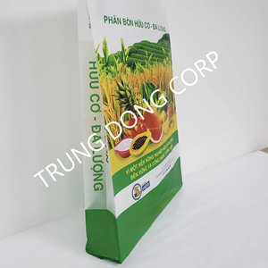 BOPP laminado pellizco inferior PP bolsas tejidas para embalaje de fertilizantes hecho en Vietnam - Product Image 1