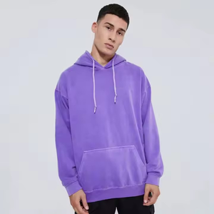 Nouveau fabricant Top sweats à capuche décontractés pour hommes 100% coton à séchage rapide Streetwear Jogger Hoodies style unique Sweat à capuche respirant - Product Image 1