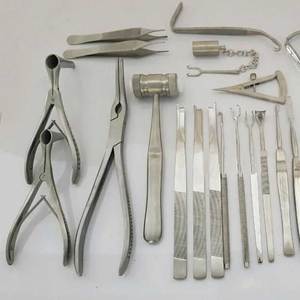 Juego de Instrumentos de Rinoplastia de Acero Inoxidable de Grado Quirúrgico, Manual, Autoclavable, Reutilizable, Herramientas Quirúrgicas Médicas, Kit de Cirugía Nasal - Product Image 5