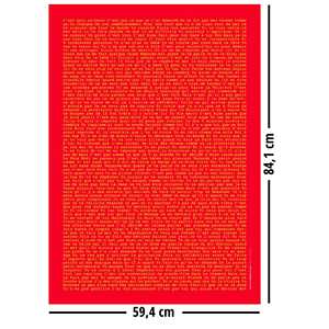 Póster moderno con citas sobre crianza francesa para decoración de pared - Product Image 2