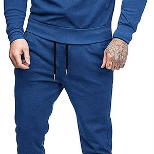 Chándales Deportivos Personalizados con Bordado para Hombre, Corte Ajustado, 100% Algodón, Sudaderas con Capucha y Camisetas Deportivas para Hombre - Product Image 2
