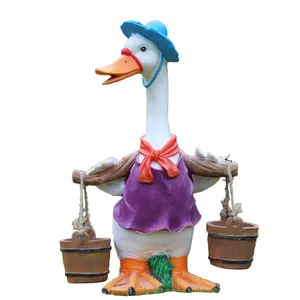 Enfants cadeau préféré dessin animé canard ornement sculpture