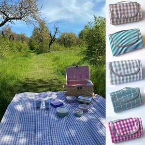 <span class=keywords><strong>Manta</strong></span> de <span class=keywords><strong>Picnic</strong></span> <span class=keywords><strong>Impermeable</strong></span> en Oferta, <span class=keywords><strong>200x200</strong></span>, Portátil, Económica, Dos en Uno, Tapete de Playa y Camping con Bolsa - Product Image 4