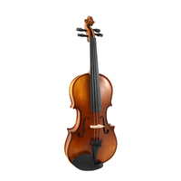 Starway Dernier instrument de musique à cordes pour violon professionnel 4/4 tilleul V086 avec étui pour débutant