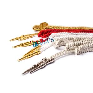 Aiguillettes en soie personnalisées OEM Vente en gros Aiguillettes en fil de soie pour l'Allemagne Carnaval Club Cordon d'épaule - Product Image 1