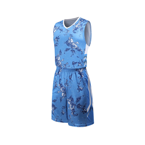 Tenues de basketball personnalisées pour équipes, design imprimé par sublimation, haute qualité, respirantes, séchage rapide, 100% polyester, sans manches - Product Image 2