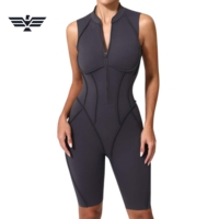 Nuevo Mono Deportivo Ligero de Secado Rápido con Sensación de Segunda Piel, de Una Pieza, con Tirantes Ajustables, para Fitness y Yoga, con Espalda Cruzada