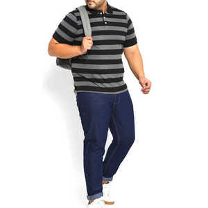 Alta calidad de lujo 100% algodón Golf bordado hombre liso absorbente de sudor y secado rápido 100% algodón deportes polos - Product Image 3