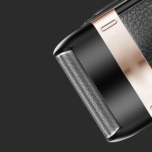 Afeitadora Eléctrica Recargable USB para Hombre, Afeitadora Portátil de Bajo Ruido con Cuchilla de Acero Inoxidable, Afeitadora Rotatoria para Rostro, Lavable - Product Image 3