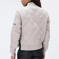 Blouson Bomber Long Coupe-Vent Tendance pour Femme, Personnalisable avec Logo Brodé, Design Hiver Vintage, Couleurs Personnalisées, Qualité Supérieure