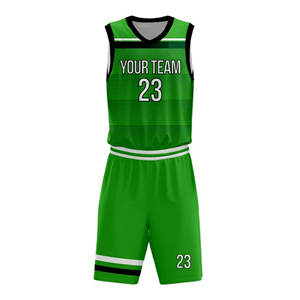 ชุดเครื่องแบบบาสเก็ตบอลสำหรับผู้ชายชุดเสื้อเจอร์ซี่สำหรับใส่เล่นกีฬาระบายอากาศได้ดี - Product Image 5