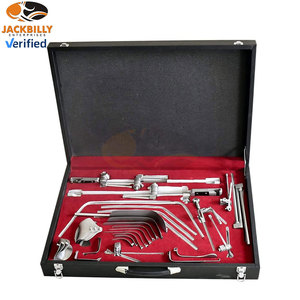 Juego completo de retractor Thompson de acero inoxidable de alta calidad con múltiples cuchillas y componentes de marco para una retracción de precisión - Product Image 1